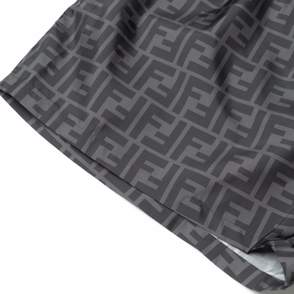 Fendi Badehose Herren Tech-Stoff Schwarz FXB077A79FF0P9B