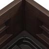 Garden Raised Bed PP Anthracite 43 X 43 X 35 Cm