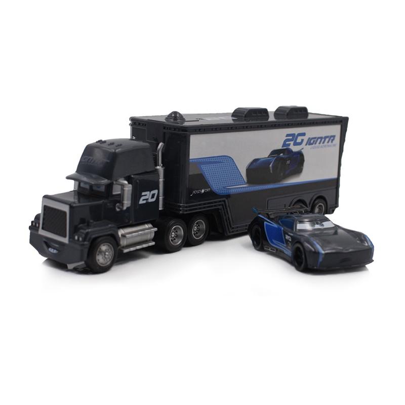 Pixar Cars Sechseckiges Schloss Zelt Kinder Spielzeug Set Mit Mack Lightning Mcqueen King Jackson Storm Rennwagen