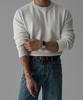 Baulopeulodeogteu Soft Double-Weave Round Knit [Ivory]
