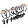 10PCS Curtain Clip Iron Made Curtain Clips Multicolor Buckle Clip Retro Classic Drapes Tie Buckles Modern Curtain Accessories