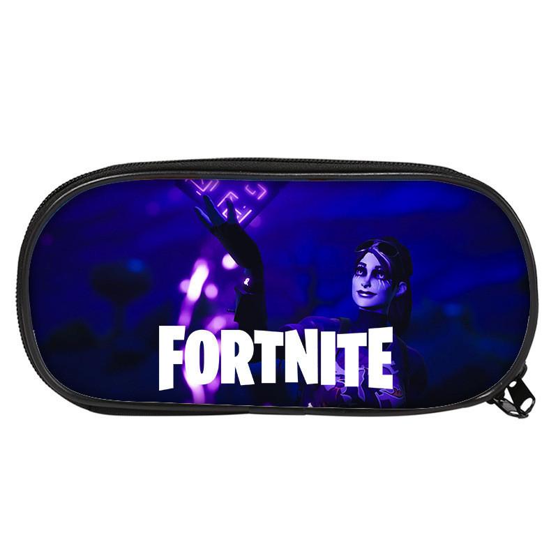 Astuccio a Scomparto Singolo con Fantasia Fortnite per Studenti, Astuccio per Cancelleria, Custodia per Cancelleria per Studenti, Stile Casual