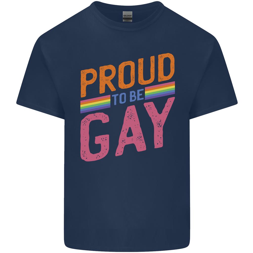 LGBT Pride Awareness Proud To Be Gay Unisexs Light Cotton TShirt