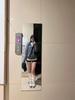 Korean-Style Polka Dot Hooded Grey Knit Cardigan for Women - Autumn/Winter Loose Zipper Outerwear Sweater