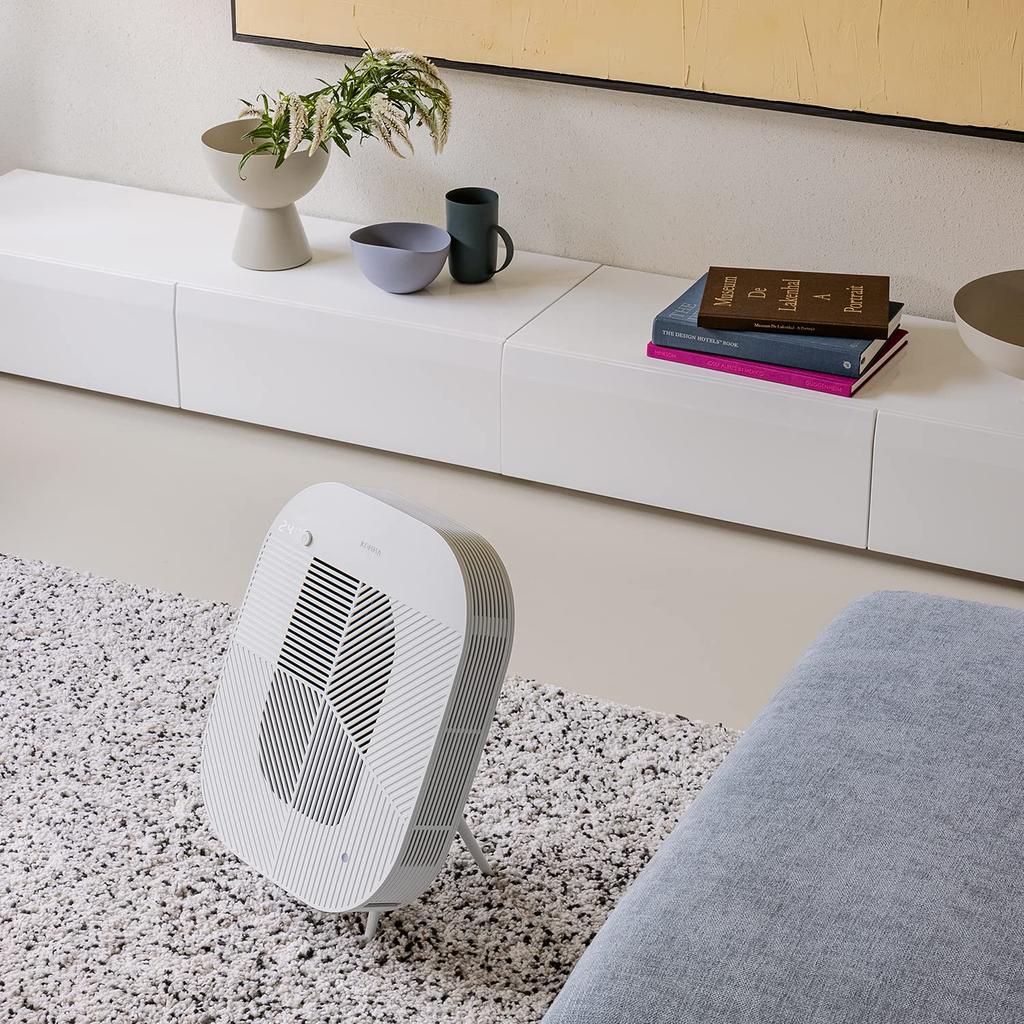 KOMMA Comma Air Purifier for 14 tatami can be hung on the wall or placed on the interior homes with pollen triple filter gray Löv mats, floor,