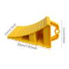 Wheel Stopper For Car Portable Wheel Chock With Handles Vehicle Truck Tire Stop Block Wheel Ramp Skid Stop Wheel Alignment Block