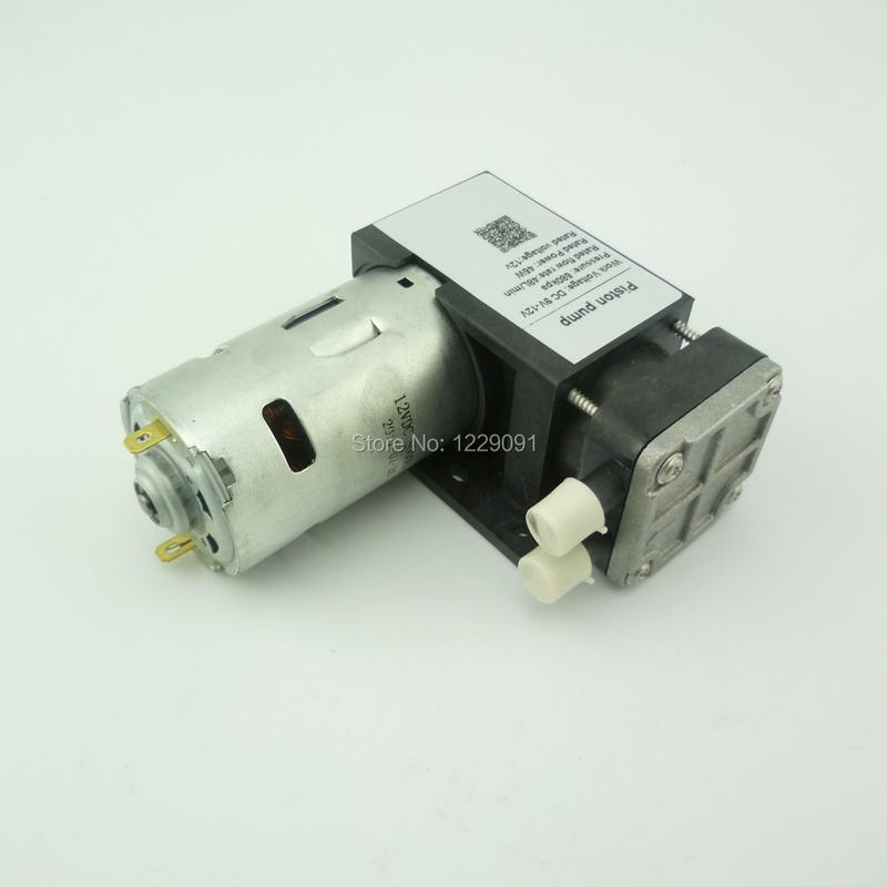 DC Electric Mini Pressure Air Pump 12v 24v 580kpa Piston Air Compressor 48w