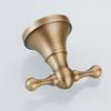 Luxury Solid Brass Bathroom Accessories Set: Towel Bar, Paper Holder, Towel Ring, Robe Hook - Complete Modern Bathroom Set
