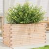 Vidaxl Garden Planter, 90X40X45.5 Cm, Solid Pine Wood