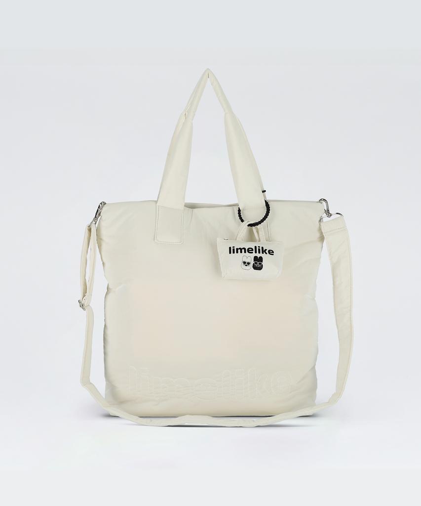 Limelike Bessie Padded Bag_Cream