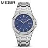 Men'S Quartz Steel Belt Watch Waterproof Luminous Business 1085