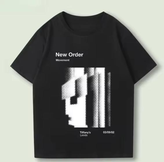 Summer Trendy Pattern Printed Short Sleeved T-shirt for Men and Women, New Casual Loose Cotton T-shirt for Summer