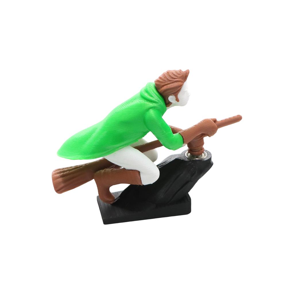 Hexe und Auto Drift Dekoration Ornament