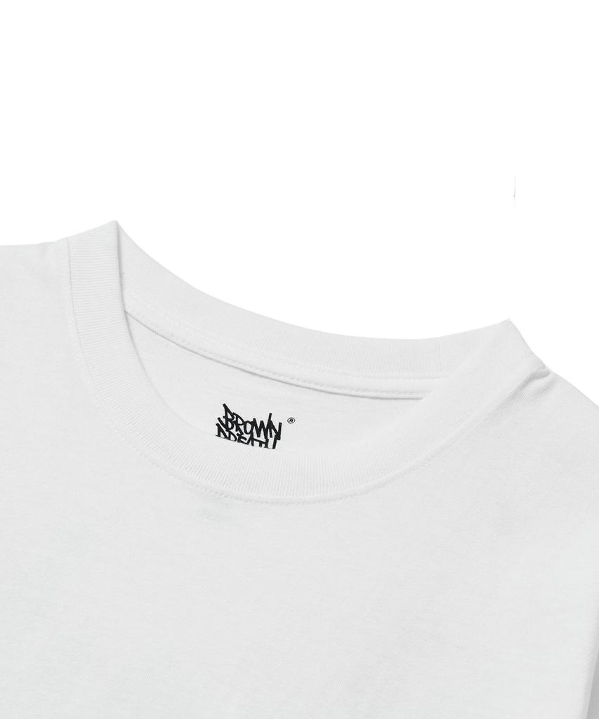 BROWNBREATH Tag Tee - Off White