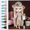 CMD 13 16 14 Puppenperücke Puppenperücke OB SD BJD Puppenperücke Glattes Kurzes Haar Puppe Lange Perücke Langes Haar DIY Kostüm (10 Farben)