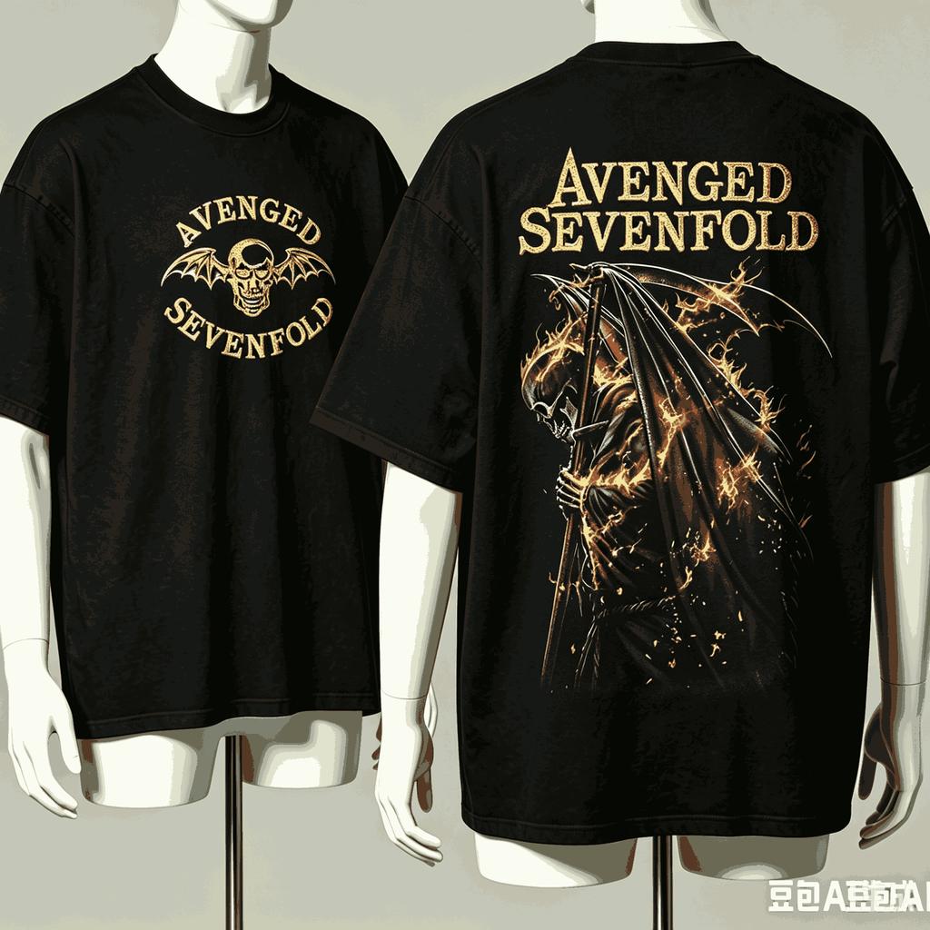 Avenged Sevenfold For Fan Gift Tshirt Unisex Unisex Harajuku Oversized Unisex Short Sleeve Streetwear High Quality Couples Classic