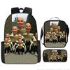 Zaino Spoof Skibidi Toilet Man Zaino Scuola Elementare Borsa Astuccio