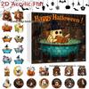 2026 Halloween Witch, Ghost & Goblin Countdown Calendar with Acrylic Pendant Blind Box