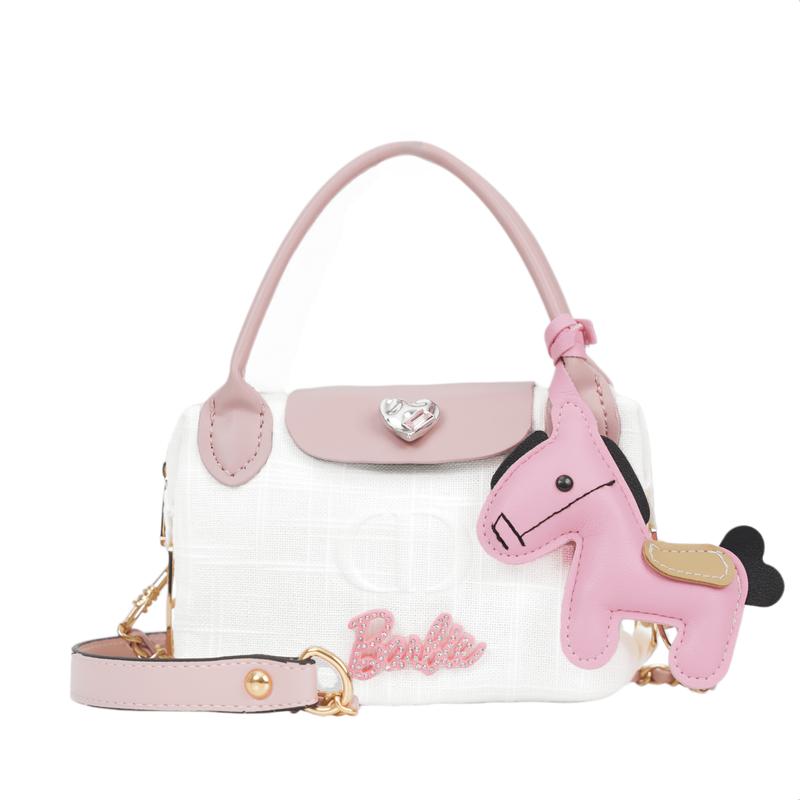 

DIOR Bag [Customized Cosmetic Bag] Canvas Barbie Niche High-end Commuting Exquisite Fashion Versatile Cute Style Storage Portable Fabric Regenerated белый