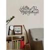 Romantic Metal Wall Art Love You Goodbye Elegant Theme Decor for Living Room Bedroom Wedding Valentine's Day Unique Home Gift for Couples Anniversary