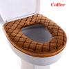 4 Colors Home Plush Cushion Bathroom Accessories Cover Pad Toilet Seat Mat Thicken Comfortab