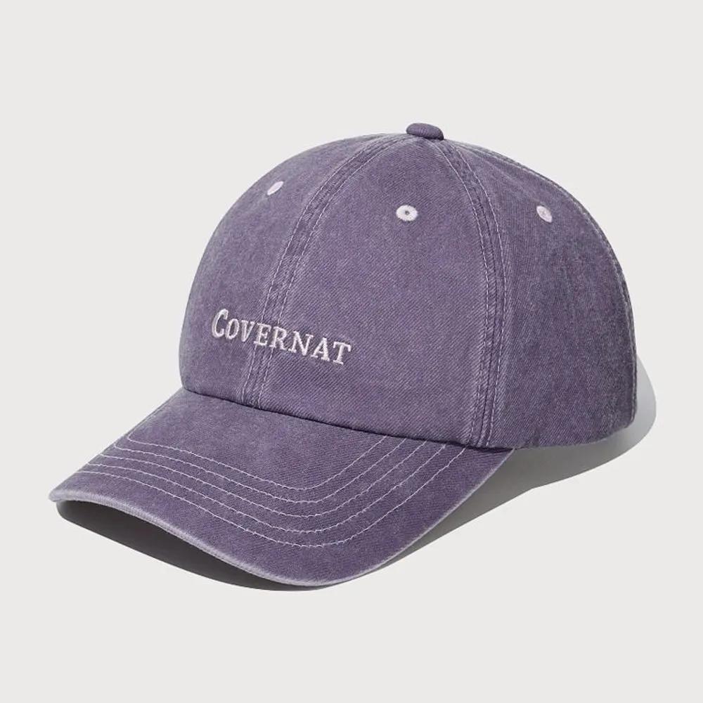 [COVERNAT] Logo Cozy Fit Ball Cap Purple CO2606CA19PU