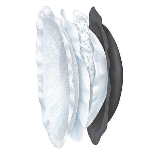 Chicco Chicco Nursing Antibac Breast Pads 60pcs (Black)
