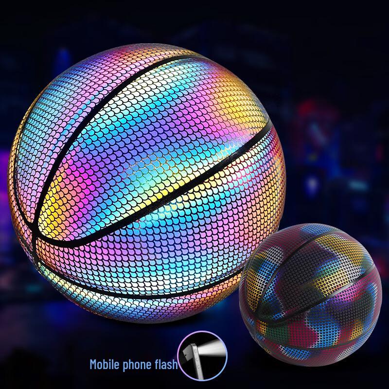 Светоотражающий светящийся баскетбольный мяч Mila Chic