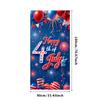 Decorative Design Happy 4th of July Celebration Banner for Holiday Party Indoor Decoration Patriotic Event