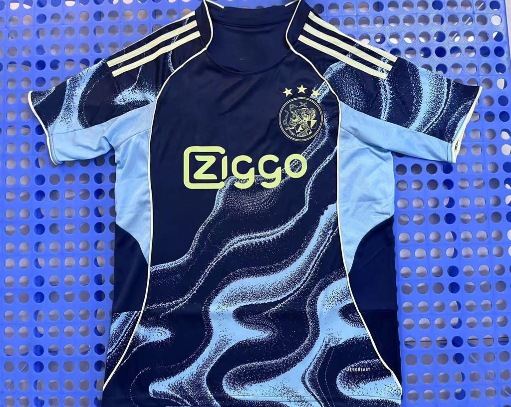 2526 Rome Star Ajax Home & Away Numbered Thai Version Football Jersey