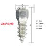 200 mm Anti Screw Snow Wheel for Bicycles Scooters