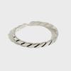 New Arrival Simple Twisted Woven 925 Sterling Silver Jewelry Retro Thai Silver Small Twisted Popular Opening Rings TYB486