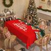 Christmas Tablecloth, New Year Round Tablecloth, Atmospheric Decoration, Coffee Table Cloth, Spring Festival Tablecloth Cover