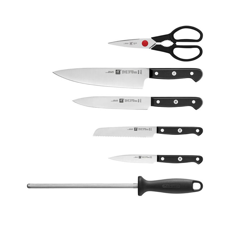 Henkel Zwilling GOURMET Knife Block Bamboo 7P