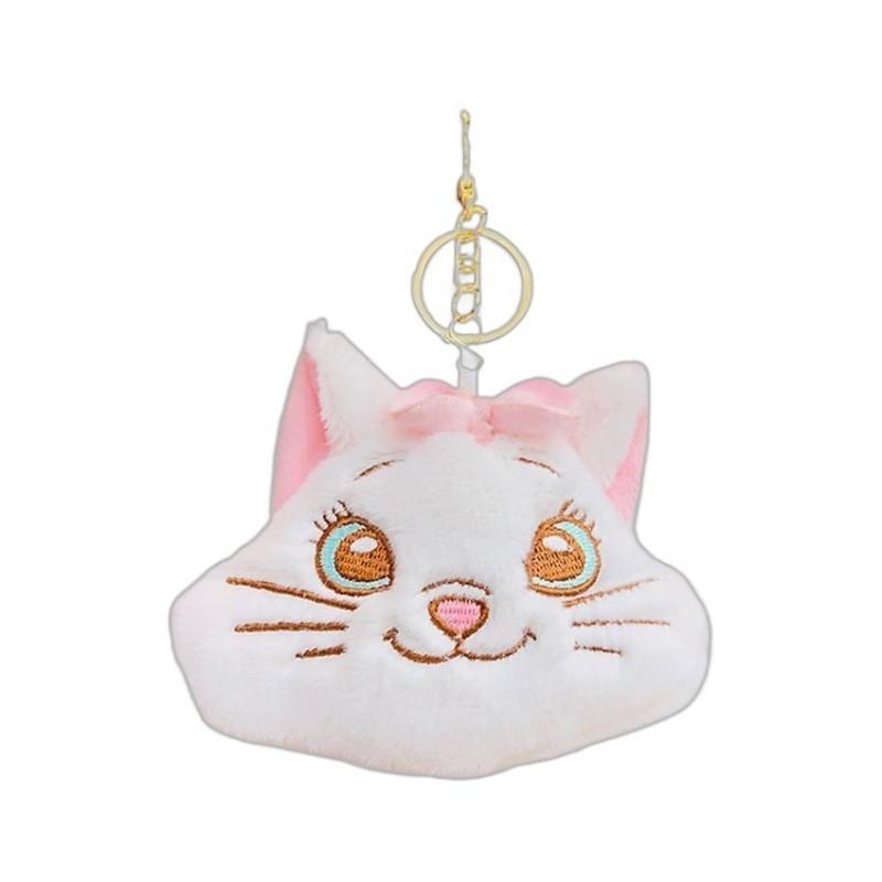 Entzückliches Maria Plüsch-Münzmäppchen Charmantes Katzen-Schlüsselanhänger Weiche PP-Baumwolle Gefüllt