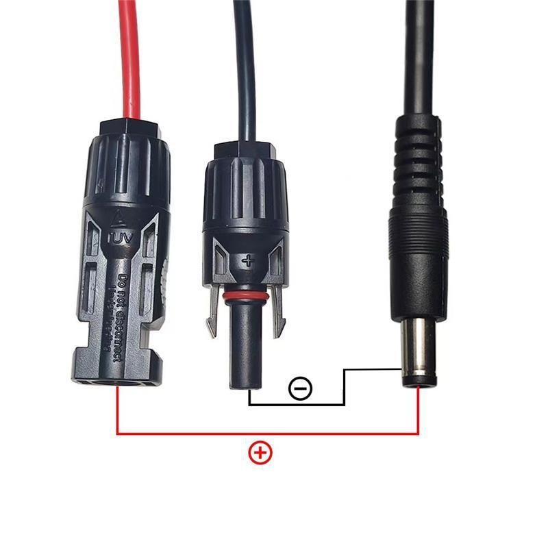 Mc4 To Dc 5521 Adapter 1.5M Extend Output Cable For Solar Panel Power Connector For Motor Home For Yacht
