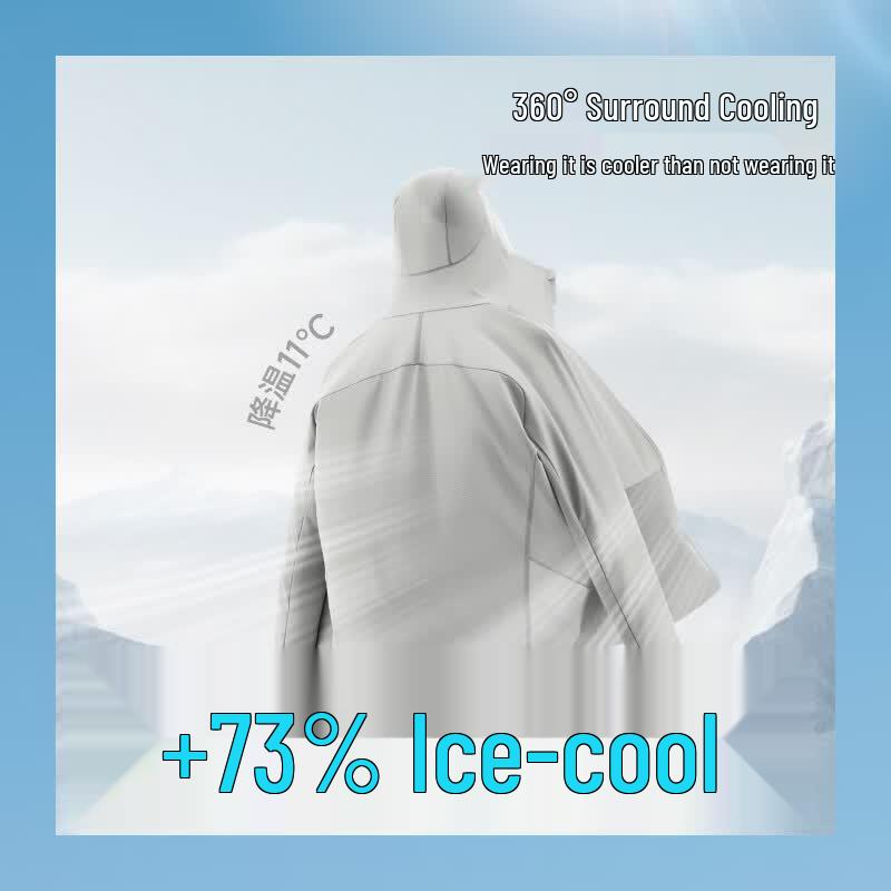 Beneath the Banana Men's Breathable Cooling Sun Protection Jacket AL106