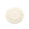 1Pc Nordic Style Hand-woven Coaster Round Non-slip Mat Restaurant Party Table Decorative Mat Picnic Outdoor Moisture