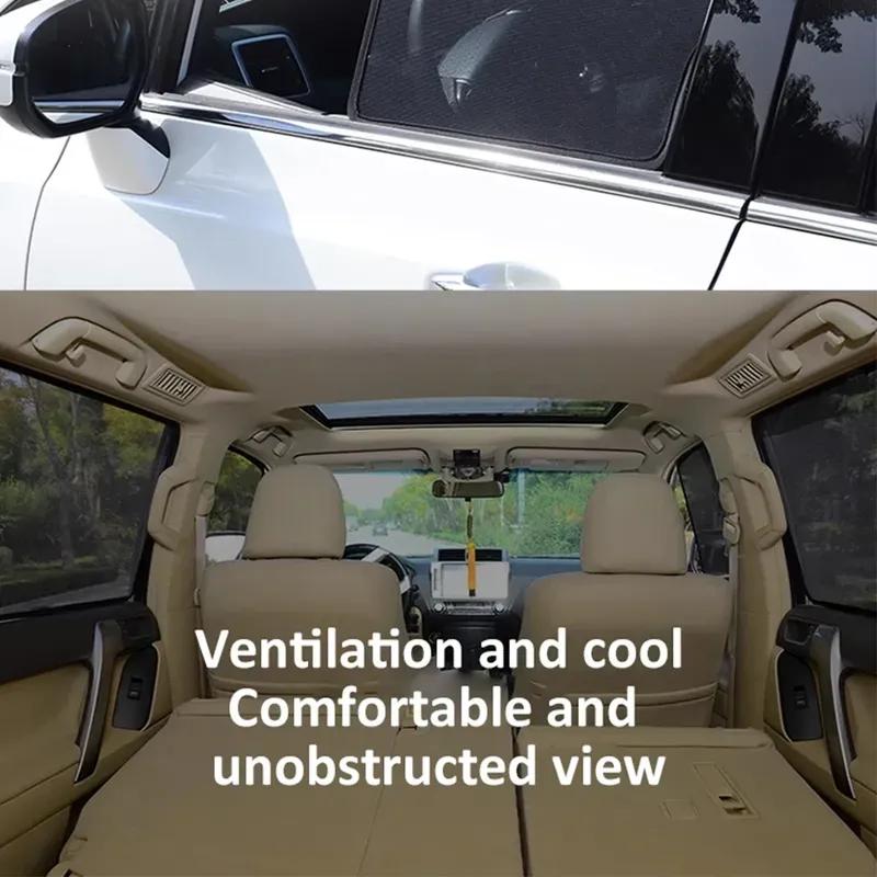 For Toyota Corolla Cross XG10 Hybrid 2024 Car Magnetic Sunshade Coverage Sunshade Privacy Protection Auto Accessories