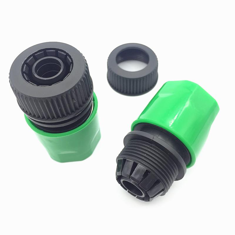 

2 PCS 5/8 Inch Garden Water Connectors Irrigation Quick Connector For Diameter 16mm Hose 5/8