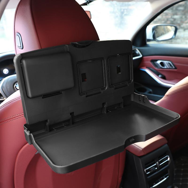 1Pcs Auto Interior Accessories Universal Car Dining Tray Tray With Cup Holder And Phone Storage Backseat Organizer Tray
