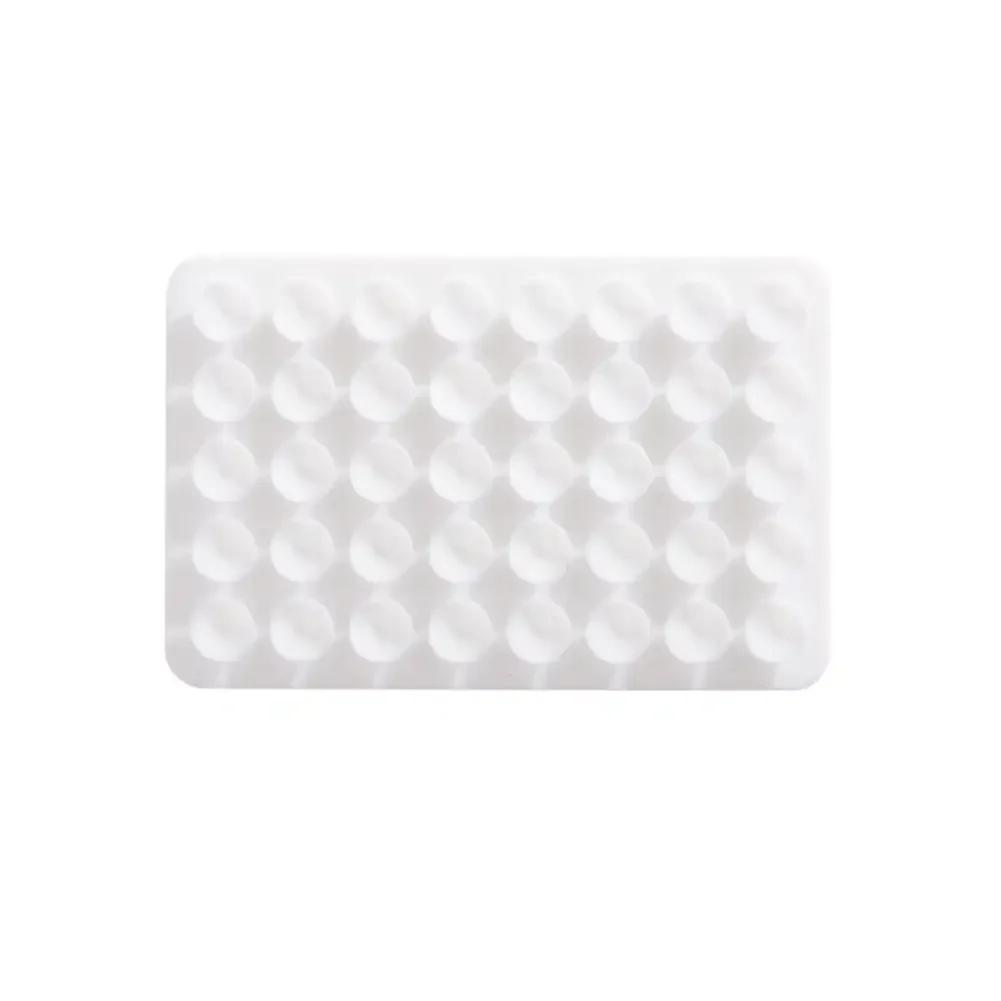 Double Side Silicone Suction Pad Phone Holders Fixture Suction Cup Backed Adhesive Silicone Rubber Sucker Pad for Fixed Pad