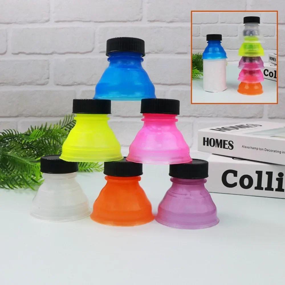 Hot 6pcs/set Reusable Plastic Beer Water Dispenser Lid Protector Caps Cover Bottle Top Soda Saver Can Cap Water Bottle Parts