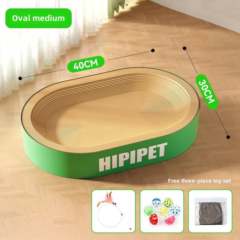 Cat Oversized Big Mac English Logo Cat Scratching Board Wear-resistant and Scratch-resistant Corrugated Cat Litter Integrated Pet Cat Toy