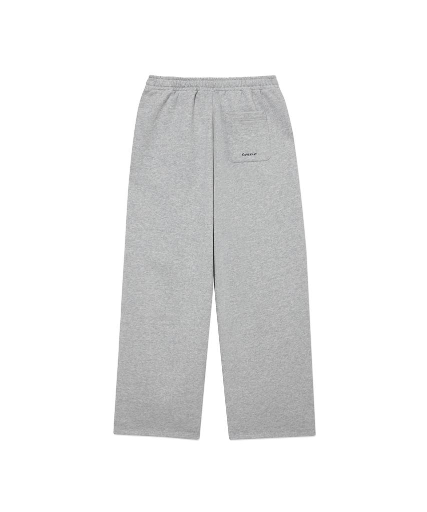 COVERNAT Signature Symbol Parachute Sweatpants Melange Gray