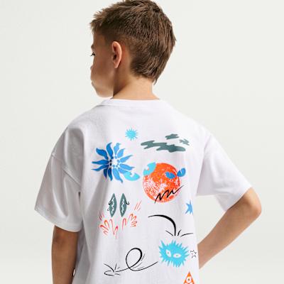 Nike Kids T Shirts Crew Neck Moderate XL