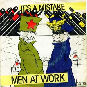 

7-дюймовая пластинка MEN AT WORK - It s A Mistake A3475 Epic 1983 UK Рок Б/У