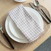 Fabric Napkin Kitchen Towel Wholesale Household Plaid Napkin Cotton, Square Napkin Cloth Tea Towel