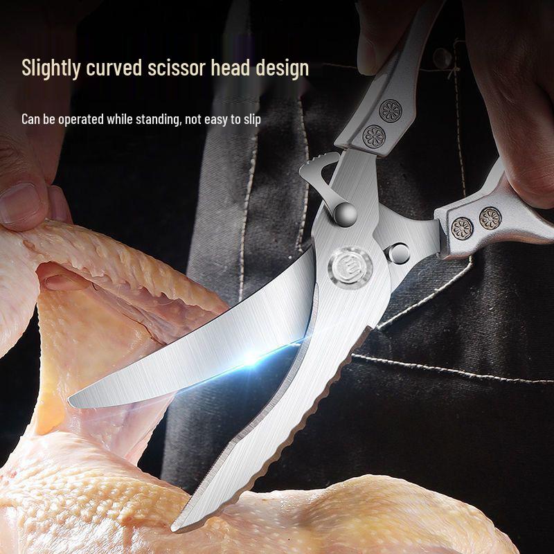 Seiko Multifunctional Stainless Steel Kitchen Scissors for Poultry and Bones