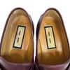 Gucci Sherry Line Leather Horsebit Loafers Wine-red Leather Used